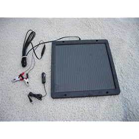 Amorphous 12 Volt Solar Panel Car/Golf Cart/RV/Powersport- Battery Charger Model-2