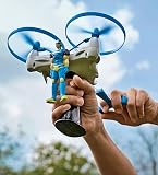 Durable Plastic Hexiflyer Set with Zipline Trigger