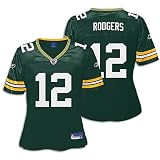 Aaron Rodgers Packers Green Women's NFL Replica Jersey