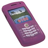 Blackberry 8100 Pearl Silicone Protective Case (Hot Pink) - Image Brand