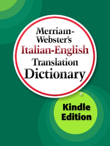 Textbook - Merriam-Webster's Italian-English Translation Dictionary (Italian Edition)