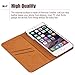 iPhone 6s/6 Plus Case, Benuo [Vintage Book Series] [Card Holder] Genuine Leather Case [Ultra Soft], Protective Folio Case Flip Cover with Stand Function for Apple iPhone 6s/6 Plus 5.5 inch (Brown)