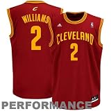 Adidas Cleveland Cavaliers Mo Williams Youth (Sizes 8-20) Revolution 30 Replica Road Jersey Small