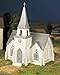 Bachmann 45981 O-Scale Cathedral Snap-Kit White and Gray Plasticville
