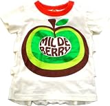 Amazon：ソフト　MIL DE BERRY フリルTシャツ 90cm オフホワイト [150] 30/-ソフト天竺 X21041-02