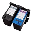 Sophia Global Remanufactured Ink Cartridge Replacement for Dell MK990 and MK991 Series 9 (1 Black, 1 Color)