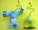 Monsters Inc. SULLEY MIKE Ceiling Fan Light Pull Pulls SET