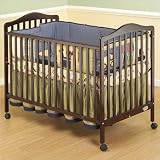Orbelle Jenny 3-in-1 Convertible Wood Crib in Cherry