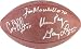 Purple People Eaters Autographed Wilson NFL Game Football Signed by Carl Eller, Jim Marshall, Alan Page, and Gary Larsen