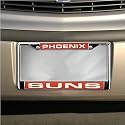 Phoenix Suns Chrome License Plate Frame