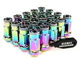 Zerg Aluminum Neo Chrome Lug Nuts 12x1.5 (20pcs)