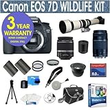 Canon EOS 7D 18 MP Digital SLR Camera with Canon EF-S 18-55mm f/3.5-5.6 IS  ....