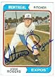Steve Rogers autographed Baseball Card (Montreal Expos) 1974 Topps #169