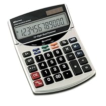 INNOVERA 15966 Compact Desktop Calculator, 12-Digit LCD