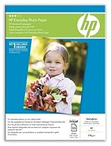 HP Everyday Semi-gloss Photo Paper, A4, 210 x 297 mm, 170 g/m2, 25 Sheets