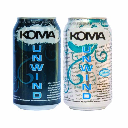 KOMA UNWIND Relaxation Drink Sugar Free (6 pack) 