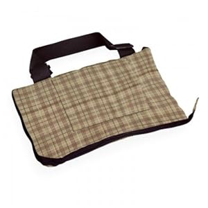 Classic Accessories Fairway Golf Cart Seat Blanket, Plaid/Grey