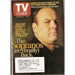 TV Guide Back Issue 2002 James Gandolfini The Sopranos Cover (August 24-30, 50)