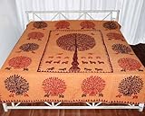 Tree of Life Patch Work Cotton Bed Sheet Bedspread
