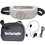 Audio2000's AWP6202 Waist-Band Portable PA Amplifier System with Headset Microphone