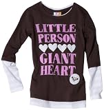Roxy Kids Girls 2-6x Teenie Wahine Giant Heart Graphic tee