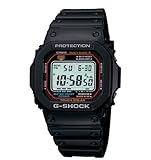 Casio GWM5600-1 G-shock Watch, Black Multiband, Atomic for Men