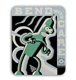 Futurama Tin Cubicle Sign with Power Pegs - Bend with Care
