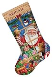 Dimensions Counted Cross Stitch Santa's Toys Stocking