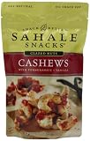 Sahale Snacks Glazed Nuts Cashews with Pomegranate + Vanilla, 4-Ounce Pouches (Pack of 6)