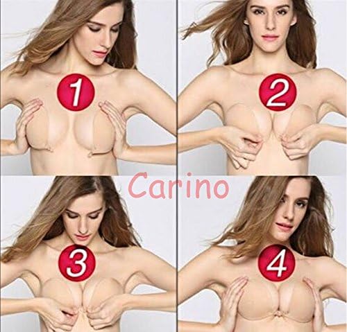 V Wing Bra "Cup C Black" Invisible Bra, Style Pinion . Breasts naturally aligned does not want breast augmentation 1 Box.