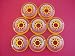 8-pk True Rollerblade In-line inline skate wheels 76mm/82A