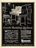 1928 Ad Everett Piano Co Musical Instruments Hepplewhite Antiques South Haven - Original Print Ad
