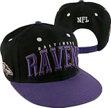 Baltimore Ravens Big Text 2 Tone Flatbill Snapback Hat