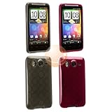 Tangent Circle Design TPU Candy Skin Cases for HTC Desire HD / Ace / Inspir ....