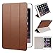 Inateck iPad Mini 3/2/1 Case - iPad Mini 3 Leather Case, iPad Mini 2 Leather Cover, iPad Mini Case, with Magnetic Auto Sleep Wake-up Function, Brown