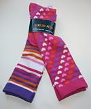 Stride Rite Girls Knee Socks 2 Pair - Shoe Size: 7-10
