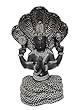 Guru Patanjali Meditation Stone Statue with 5 Headed Serpent
