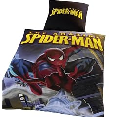 Global Labels G 55 600 SPI1 100 Spider-Man Renforce Bettw�sche 135 x 200 cm Bettbezug / 80 x 80 cm Kissenbezug