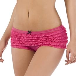 Mesh Ruffle Boyshorts
