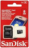 UPC 619659067021 product image for SanDisk SECURE DIGITAL, 8GB, MICROSDHC, W/AD | upcitemdb.com