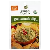 Simply Organic Guacamole Dip, .80 Ounce Packet (Pack of 24)