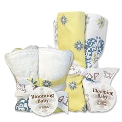 Blooming Bouquet Gift Sets - MONACO - Bib & Burp Set