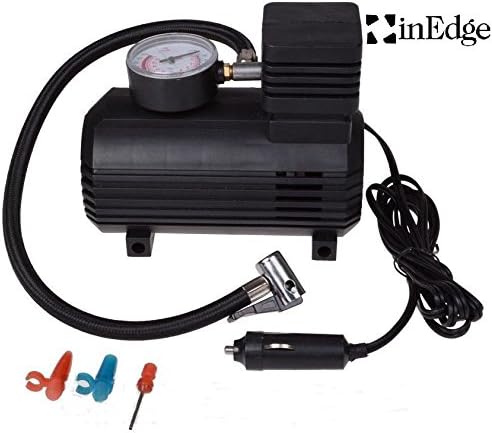 inEdgeTM 300 PSI 12V DC Auto Portable Tire Air Compressor Electric Pump Inflator