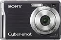 Sony Cybershot DSCW80 7.2MP Digital Camera with 3x Optical Zoom and Super Steady Shot (Black)