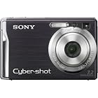 Sony Cybershot DSCW80 7.2MP Digital Camera with 3x Optical Zoom and Super Steady Shot (Black)