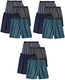 Hanes Men's 12Pack Assorted Exposed-Waistband Boxer Shorts Boxers Underwear