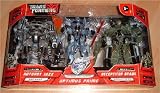 from Transformers Transformers Movie Deluxe Triple Pack - Jazz, Protoform Optimus Prime & Brawl Model 83377