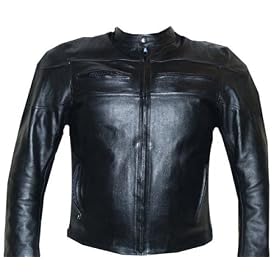 WOMENS LEATHER STRETCH ARMOR JACKET MOTORCYCLE