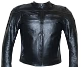 WOMENS LEATHER STRETCH ARMOR JACKET MOTORCYCLE