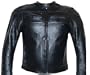 WOMENS LEATHER STRETCH ARMOR JACKET MOTORCYCLE